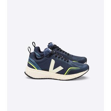 Veja CONDOR MESH Men's Running Shoes Navy | NZ 123ZUT